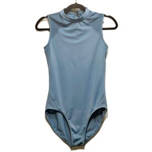 *SOLD *.     Dark Teal Bolera Dance Leotard Size Large